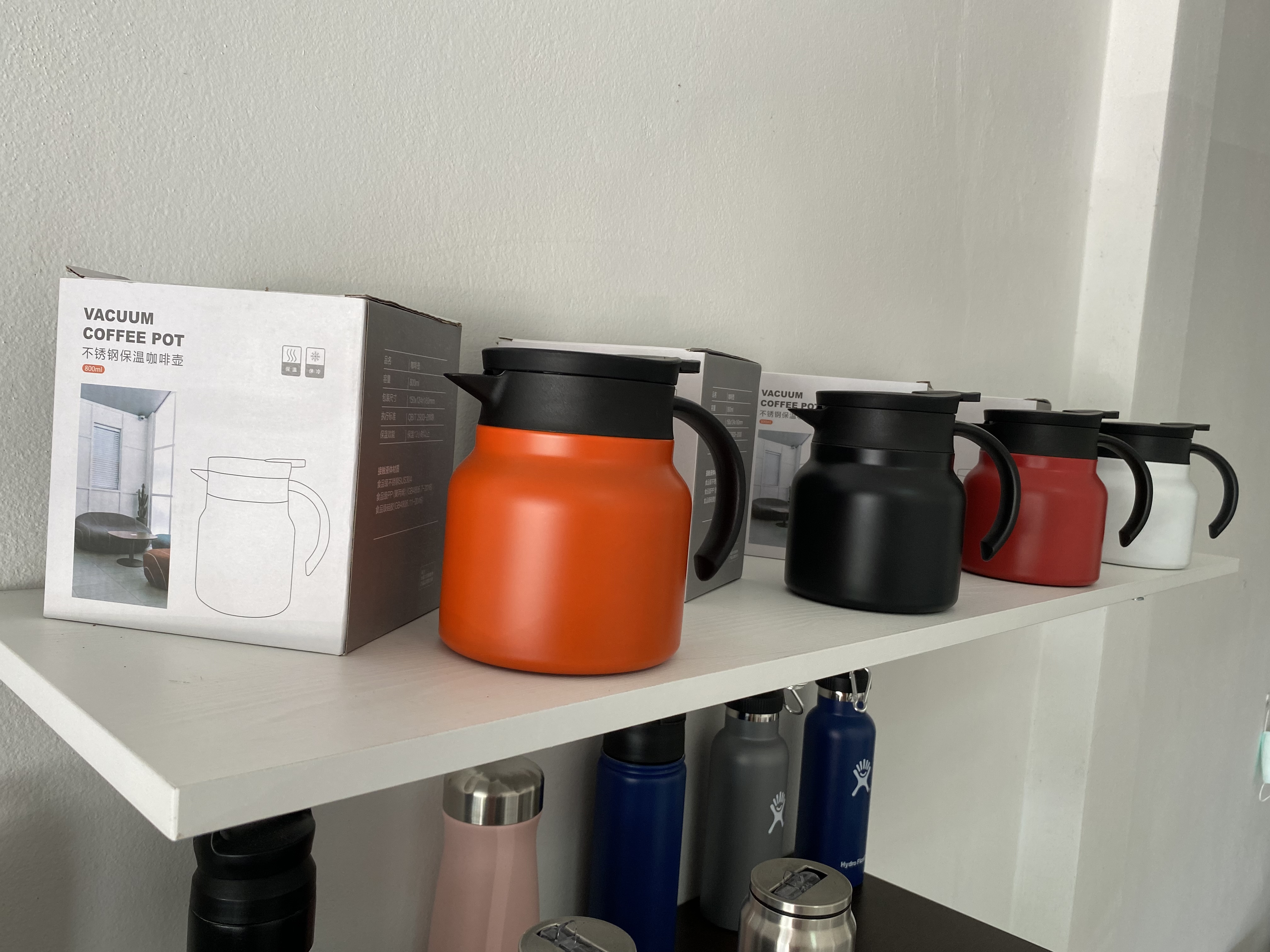 กาน้ำสแตนเลสชงชา กาแฟ