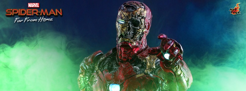 Hot Toys MMS580 1/6 Spider-Man: Far From Home - Mysterio’s Iron Man Illusion