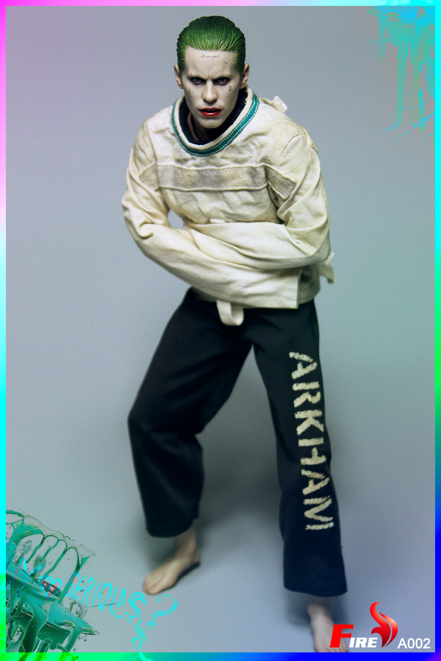 FIRE A003 1/6 Arkham Prison House Prison Clothes Set with legs