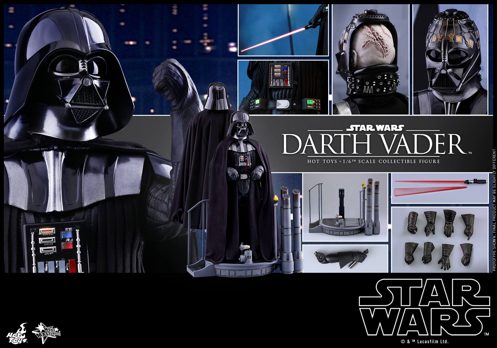 Hot Toys MMS452 STAR WARS EPISODE V THE EMPIRE STRIKES BACK - DARTH VADER *ล็อตฮ่องกง*