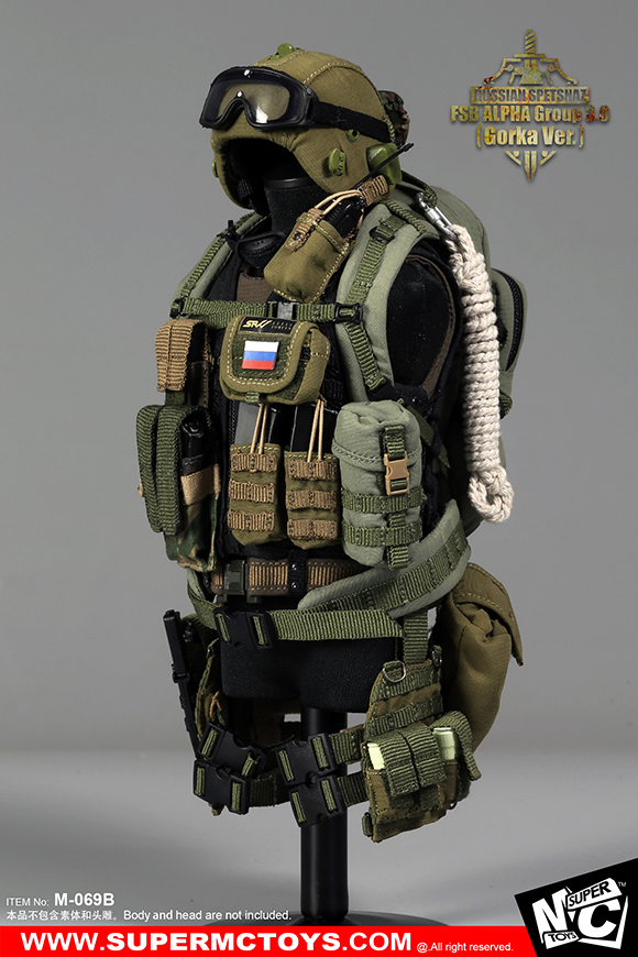 SUPERMCTOYS M-069A / M-69B Russian Spetsnaz - FSB Alfa Group 3.0