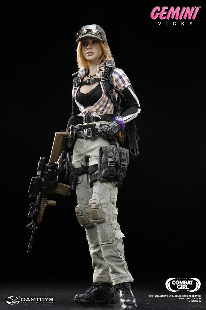 DAMTOYS 16 COMBAT GIRL Series - DCG002 Gemini Vicky
