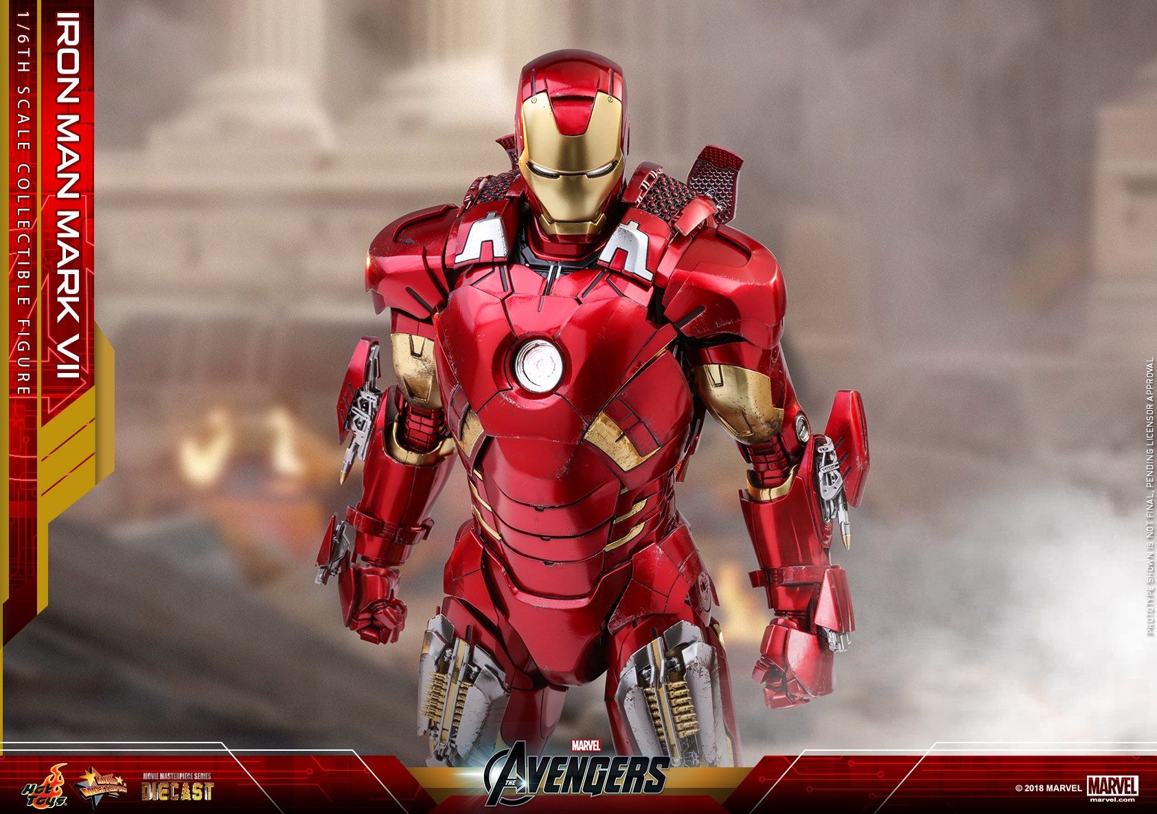 Hot Toys MMS500D27 THE AVENGERS - IRON MAN MARK VII