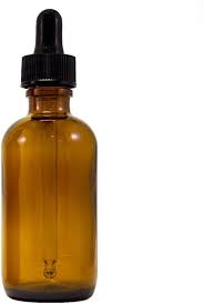 ขวดหยดสารสีชา Amber Dropping Bottle