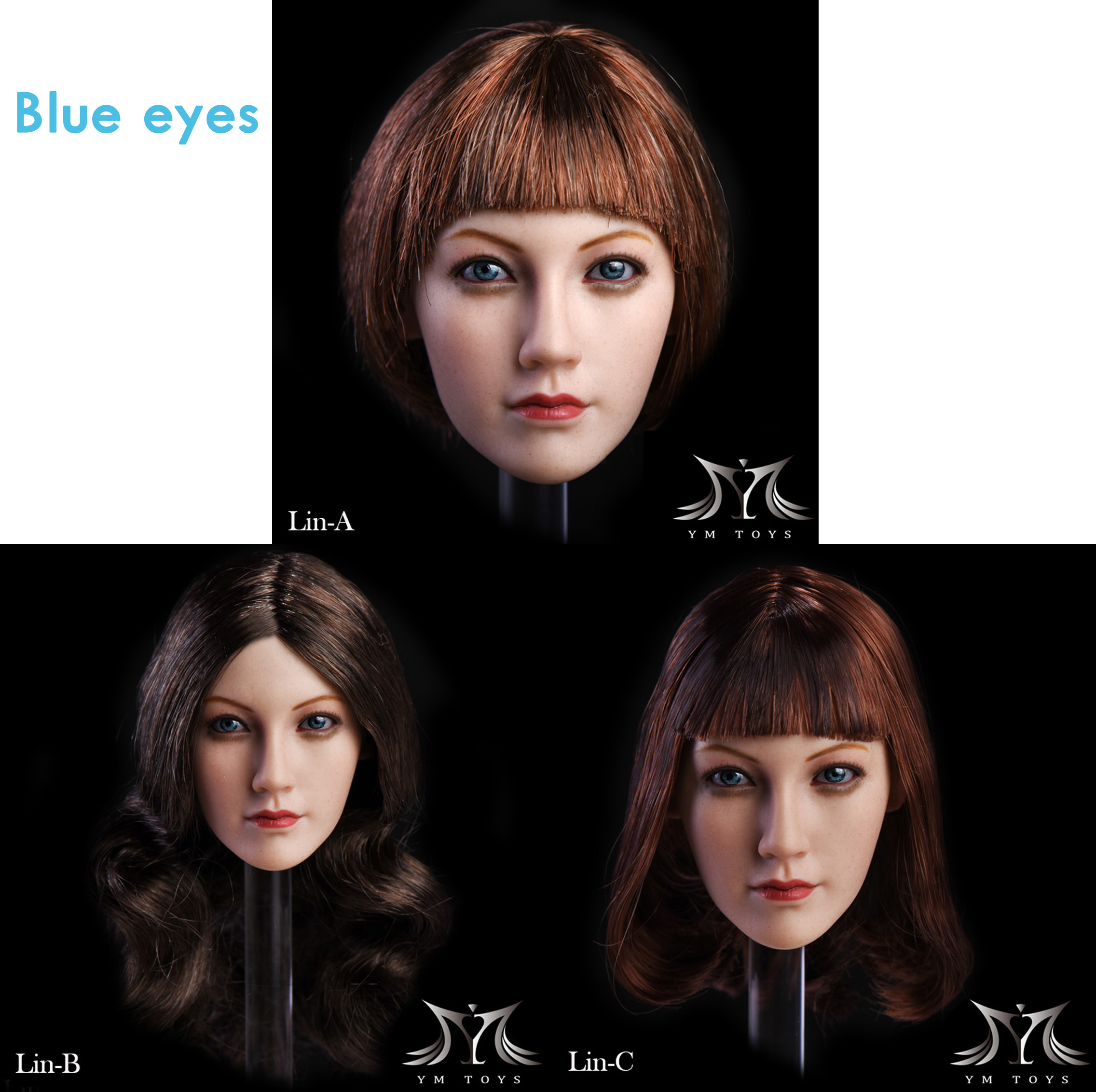 YMTOYS 1/6 Lin Headsculpt