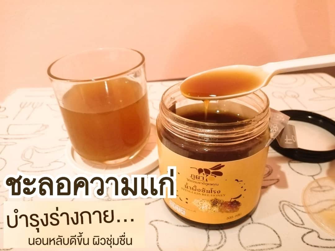 น้ำผึ้งชันโรง มาจากฟาร์มเลี้ยงโดยตรง น้ำผึ้ง ภูผา ชันโรง phupha
