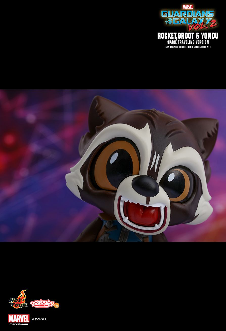 Hot Toys COSB389 GUARDIANS OF THE GALAXY VOL.2 - ROCKET, GROOT & YOUDU