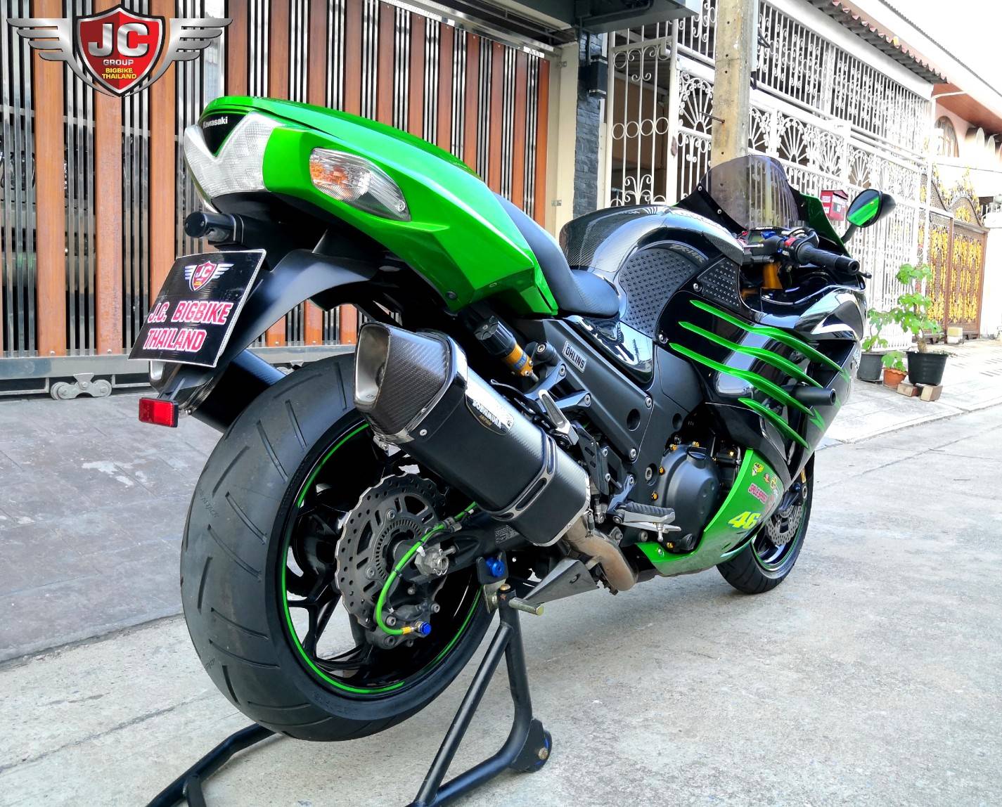 Kawasaki Ninja ZX14R ปี 2015 ตัวพิเศษ✨Ohlins Edition✨ ของแต่งเพียบ