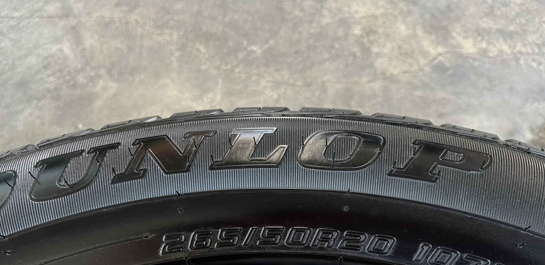 ✨ยางน้องๆป้ายแดง✨265-50-20 Dunlop♨️ปี24♨️สวยกริ๊บ🚘เหมาะสำหรับ รถกระบะตัวสูง และ SUV ทุกรุ่น