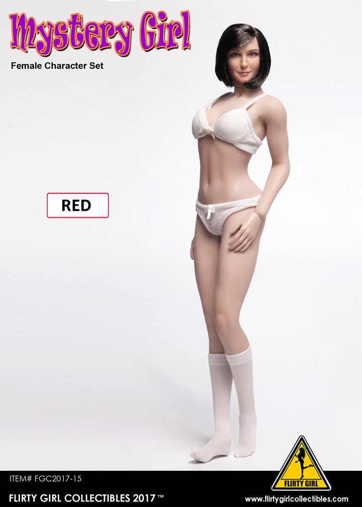 FLIRTY GIRL COLLECTIBLES FGC2017-12-15 "MYSTERY GIRL" Female Character