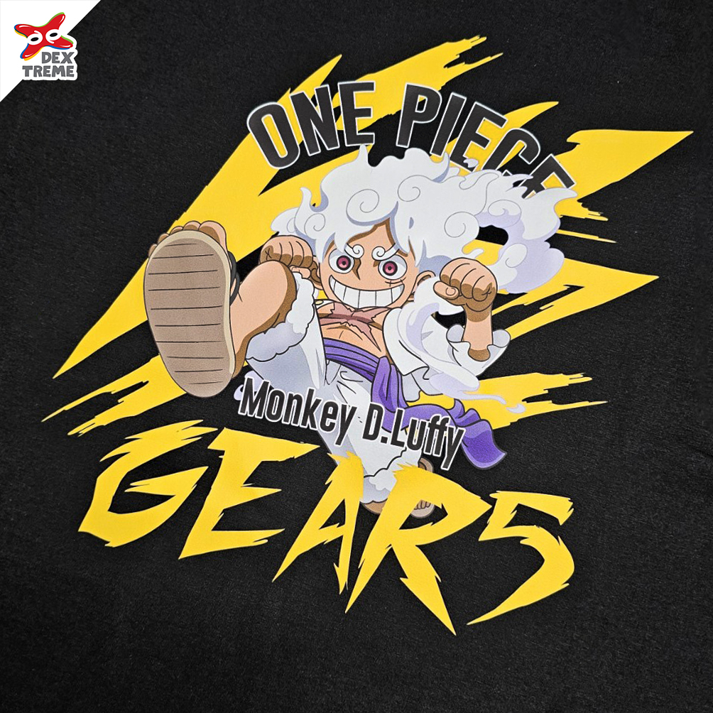 เสื้อยืดเด็กวันพีช One Piece Luffy GEAR5