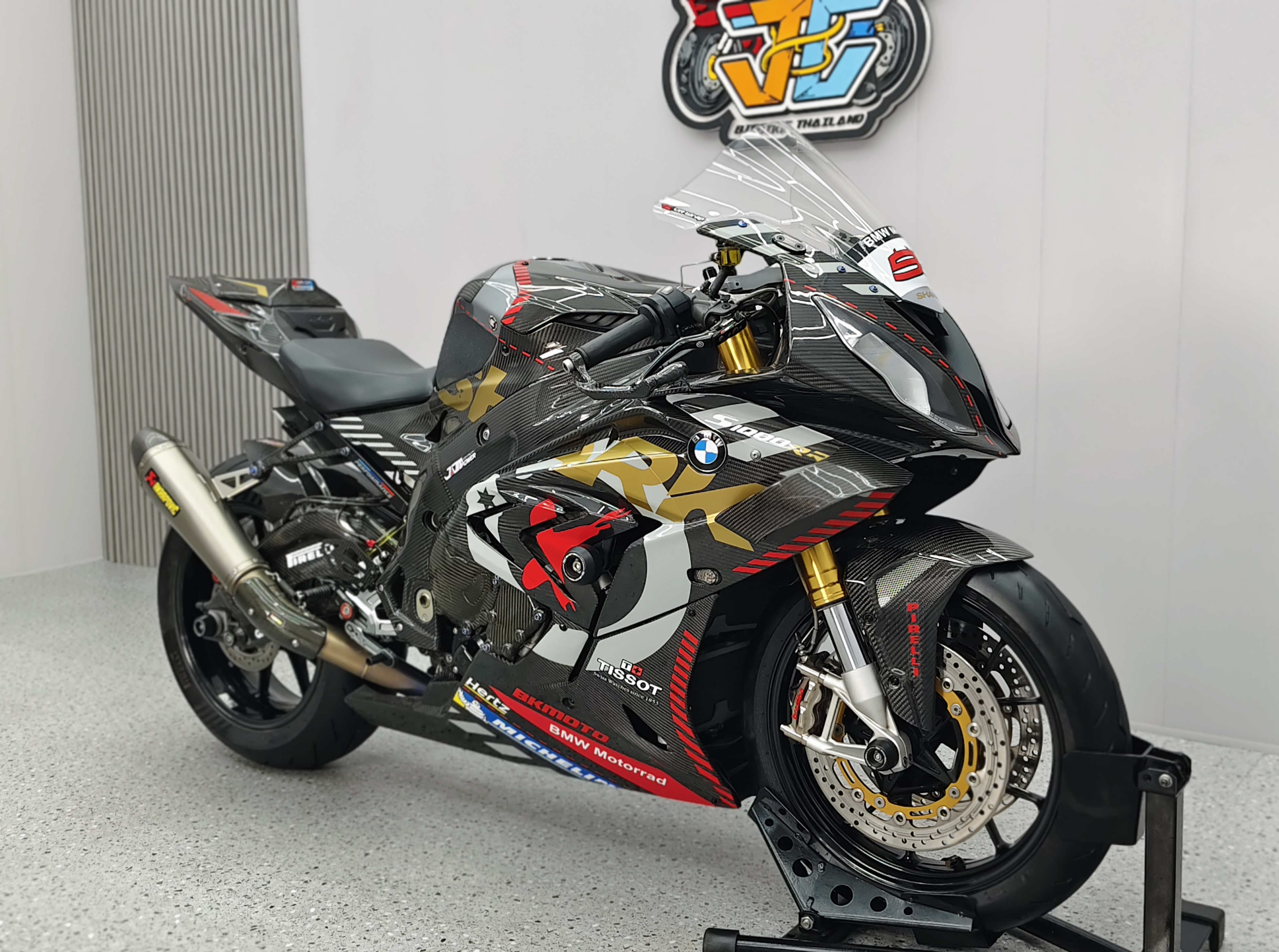 🦈 ฉลามบุก....ชุดแต่ง Full Carbon‼️ BMW S1000RR abs PRO กลางปี 2017 สุดจัดในย่านนี้ 💥 Serviceใหญ่แล้ว