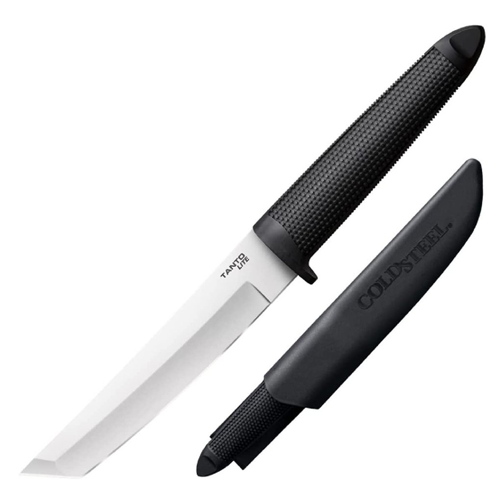มีดใบตาย Cold Steel 20TL Tanto Lite Fixed Blade ขนาด 11.4 นิ้ว (29 ซม.) พร้อมปลอกมีด Secure-Ex Sheath Kraton