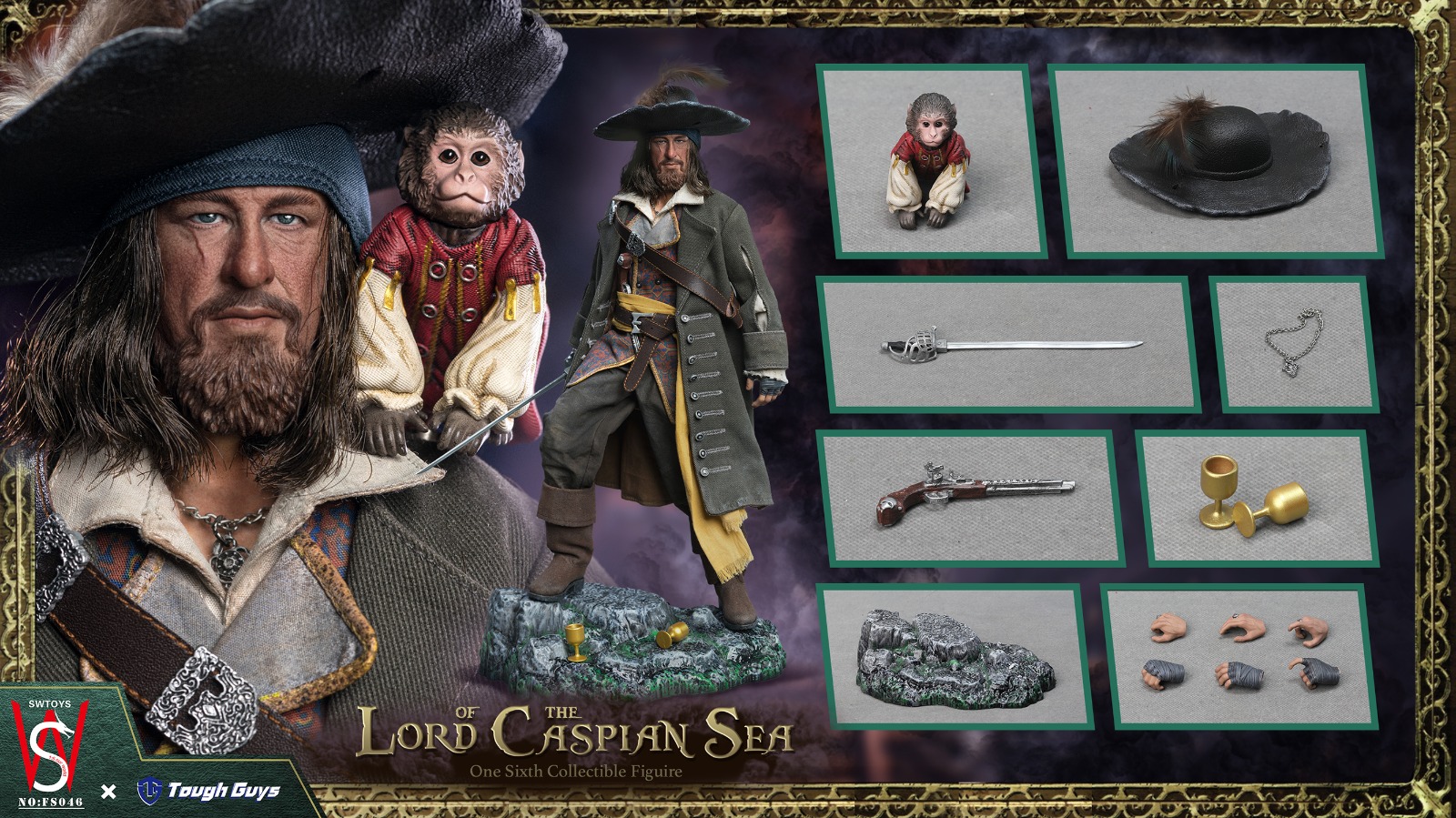 SWToys x Tough Guys FS046 1/6 Lord Of The Caspian Sea