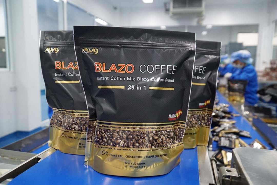 กาแฟ เบลโซ่ blazo coffee สารสกัด 29 ชนิด บำรุงสุขภาพ บำรุงสายตา
