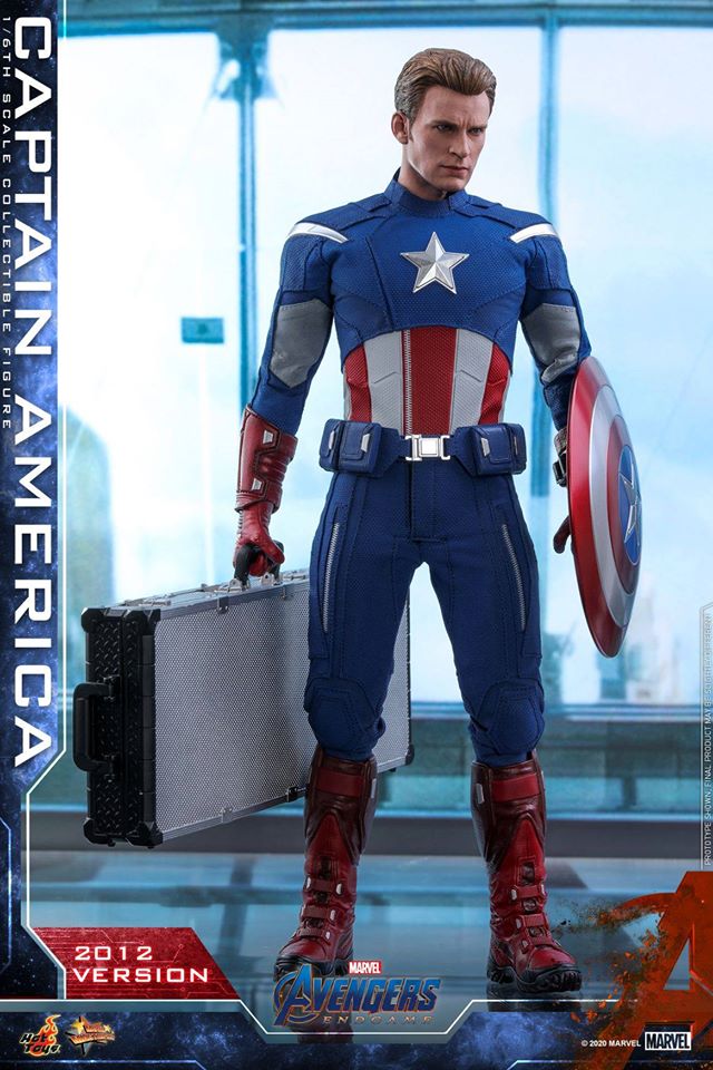 Hot Toys MMS563 Avengers: Endgame 1/6th - Captain America (2012 Version)