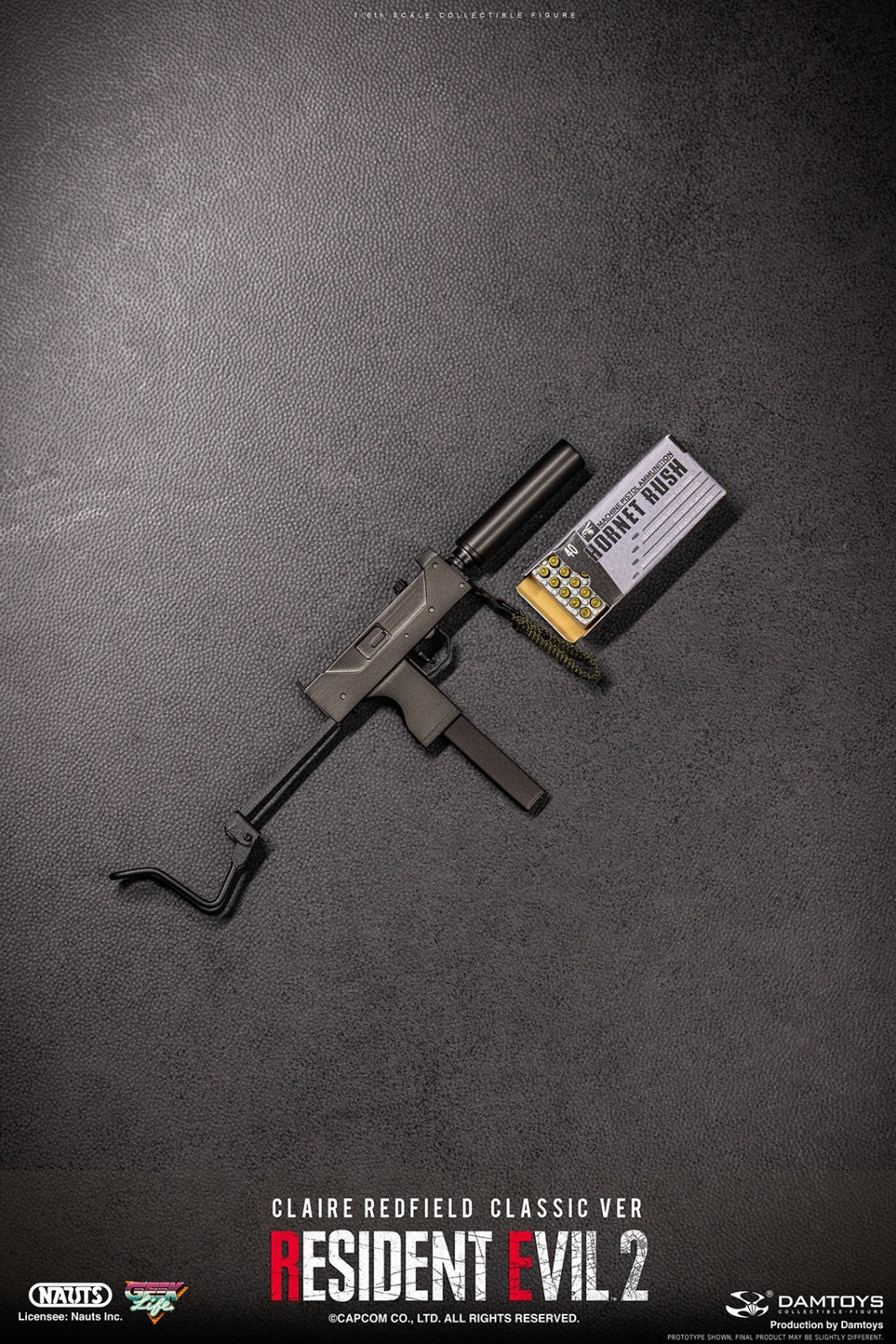 DAMTOYS DMS038 1/6 RESIDENT EVIL 2 - CLAIRE REDFIELD (CLASSIC VER)