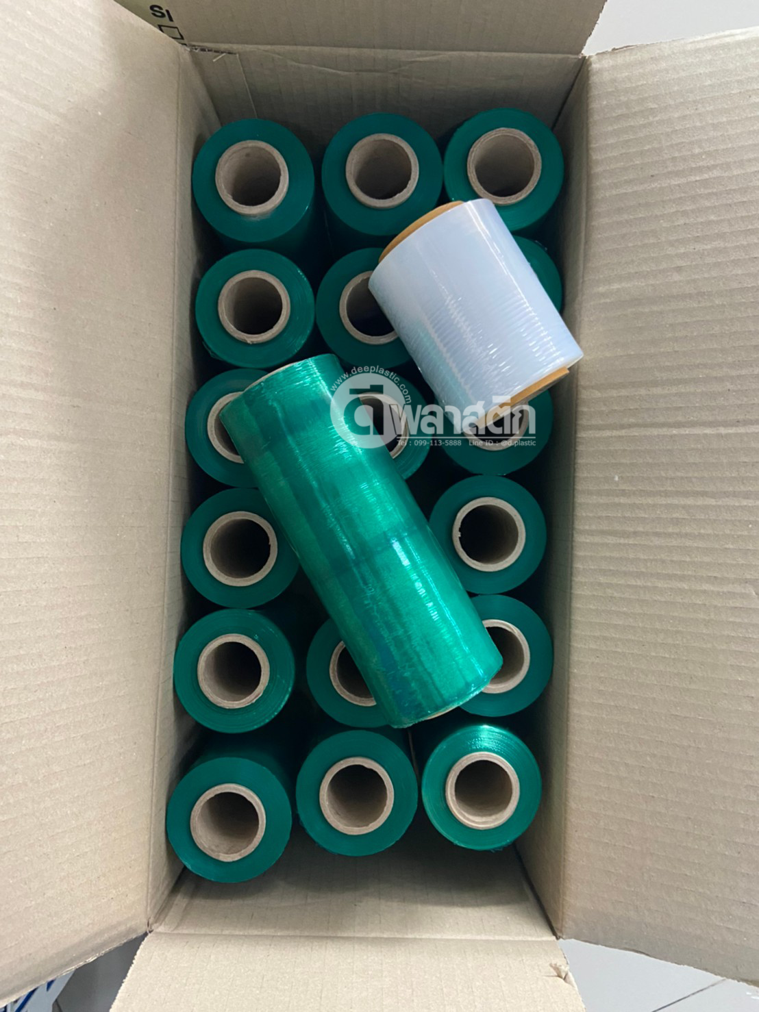 ฟิล์มยืดพันพาเลท Stretch Film ขายยกลัง