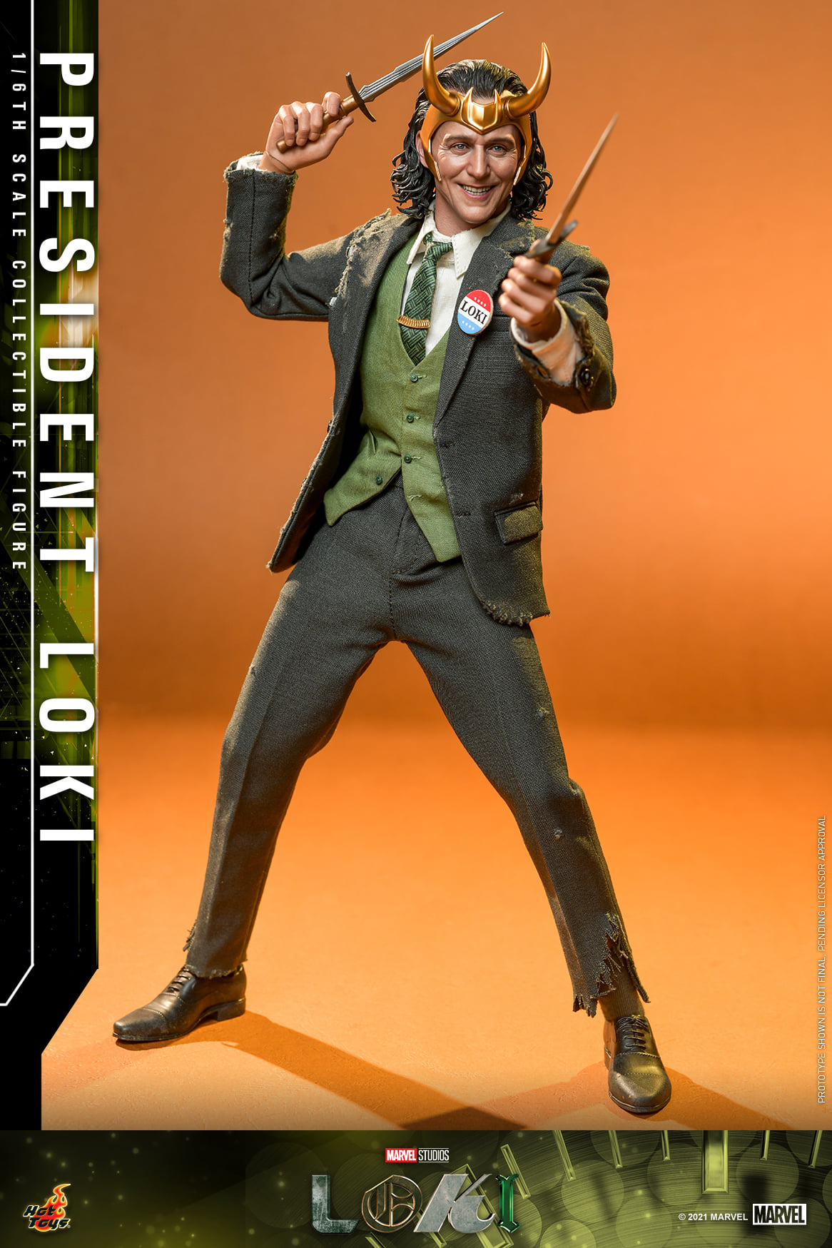 Hot Toys TMS066 1/6 Loki - President Loki