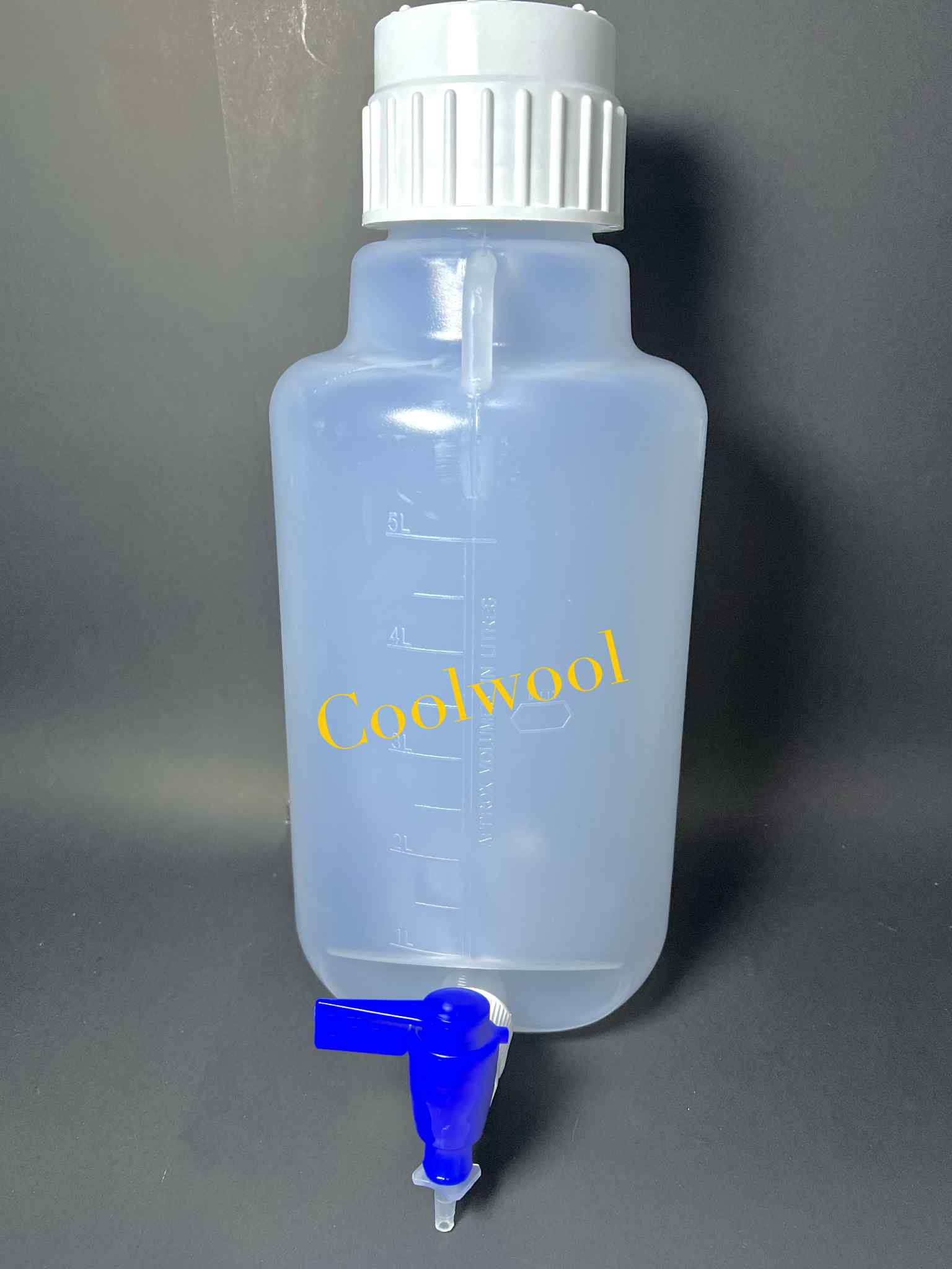 ถังน้ำกลั่น Biosharp Polypropylene carboys, with spigot