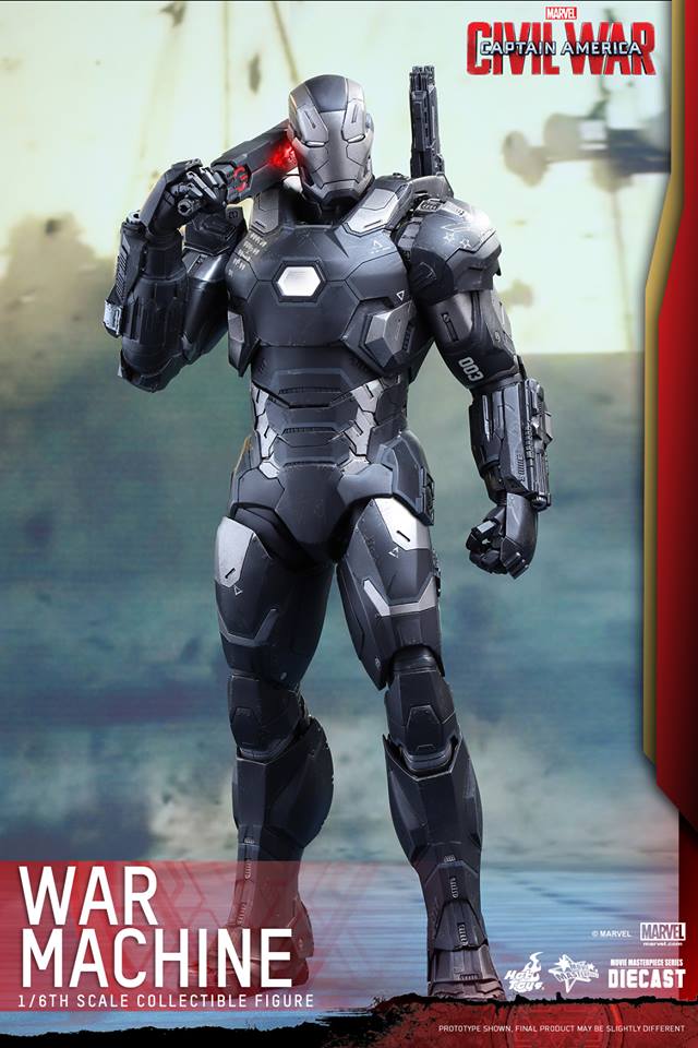 Hot Toys MMS344D15 CAPTAIN AMERICA: CIVIL WAR - WAR MACHINE MARK III