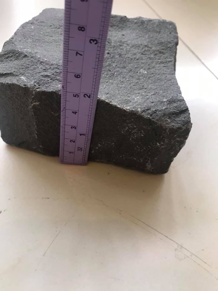 จัดส่งหินปูทางเดิน Basalt stone จ.ฉะเชิงเทรา