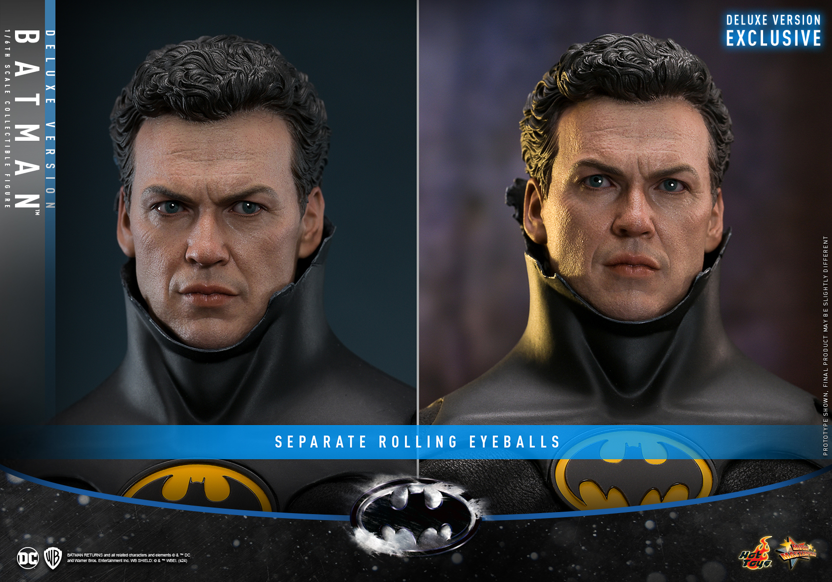20/10/2567 Hot Toys MMS770 Batman Returns - Batman (Deluxe Version)