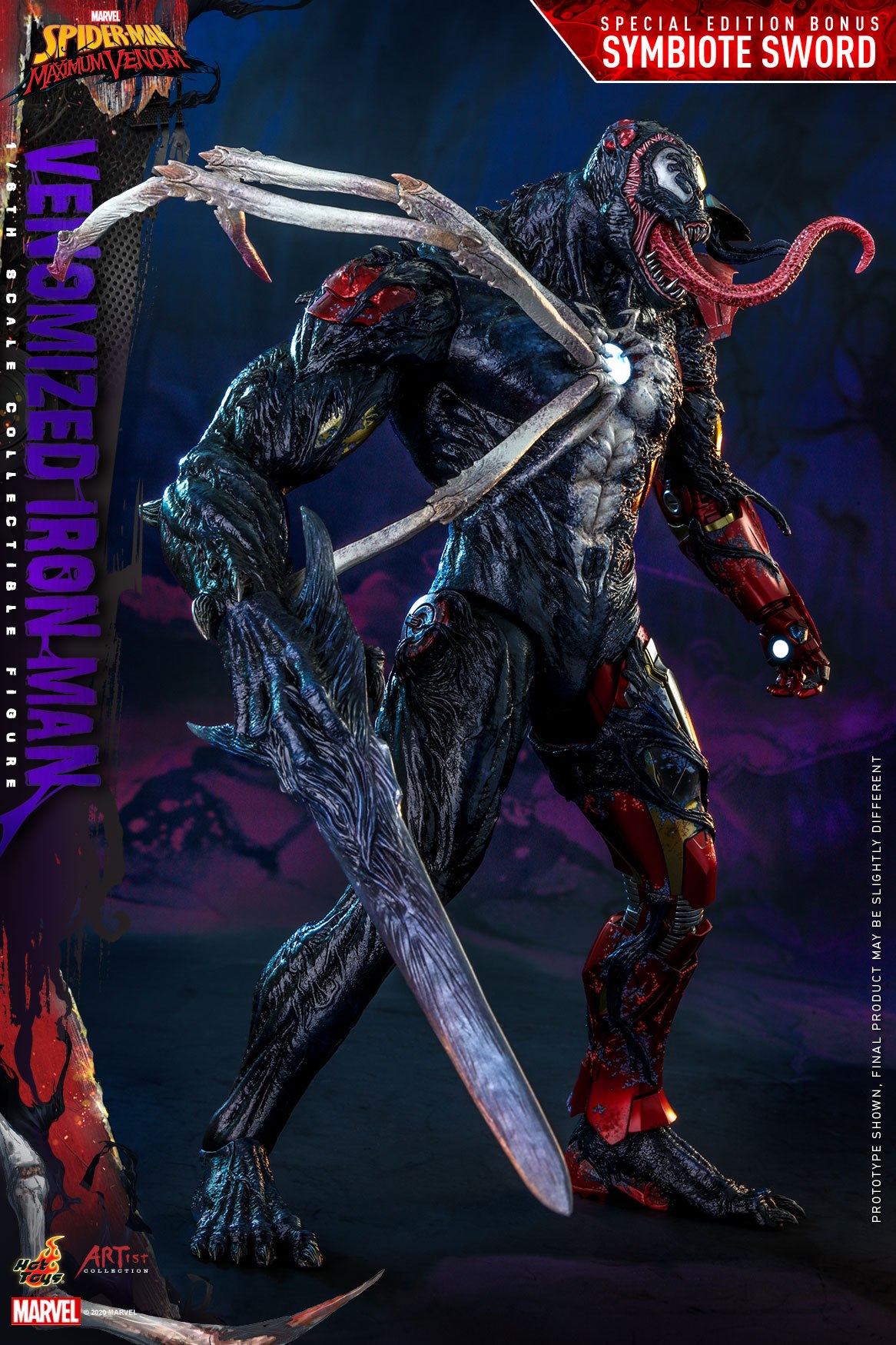 Hot Toys AC04 1/6 Marvel's Spider-Man: Maximum Venom - Venomized Iron Man (Special Edition)