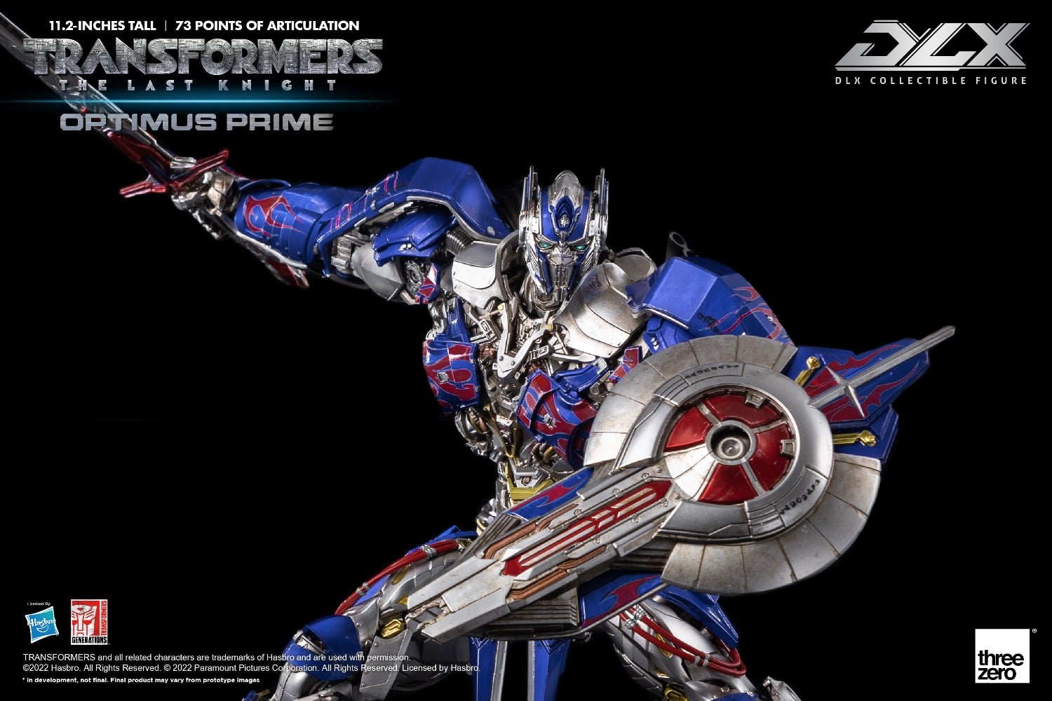 Threezero 3Z04570W0 DLX Transformers: The Last Knight - Optimus Prime