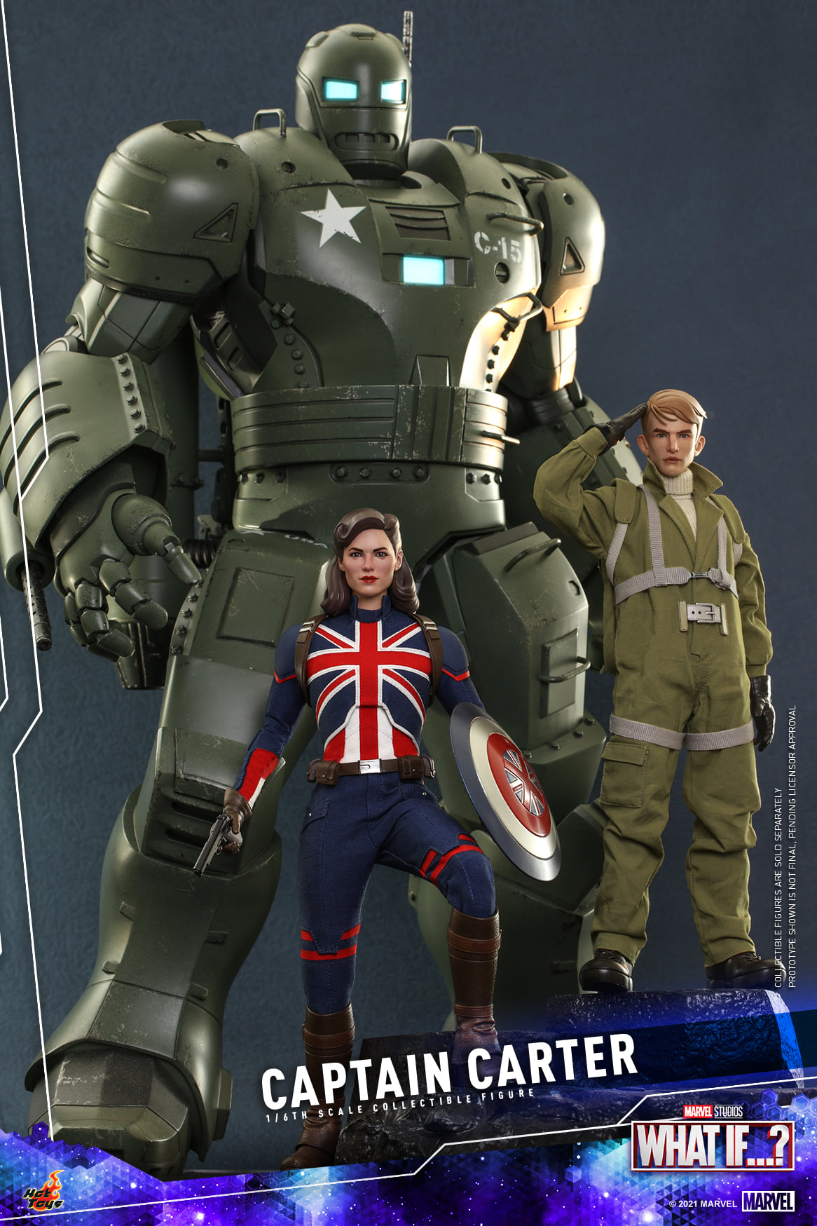 Hot Toys TMS059 1/6 What If... - Captain Carter