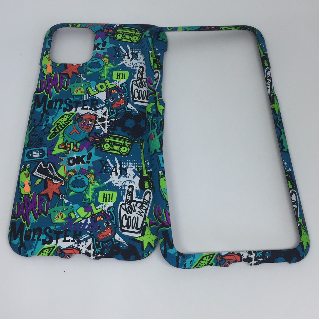 เคสคูทิสKutisไอโฟน11Max(ลายMonster)มาใหม่ เคสประกบหน้า-หลัง เคสเรืองแสง เคสลายวินเทจ ร้านSuperhero KLongthom