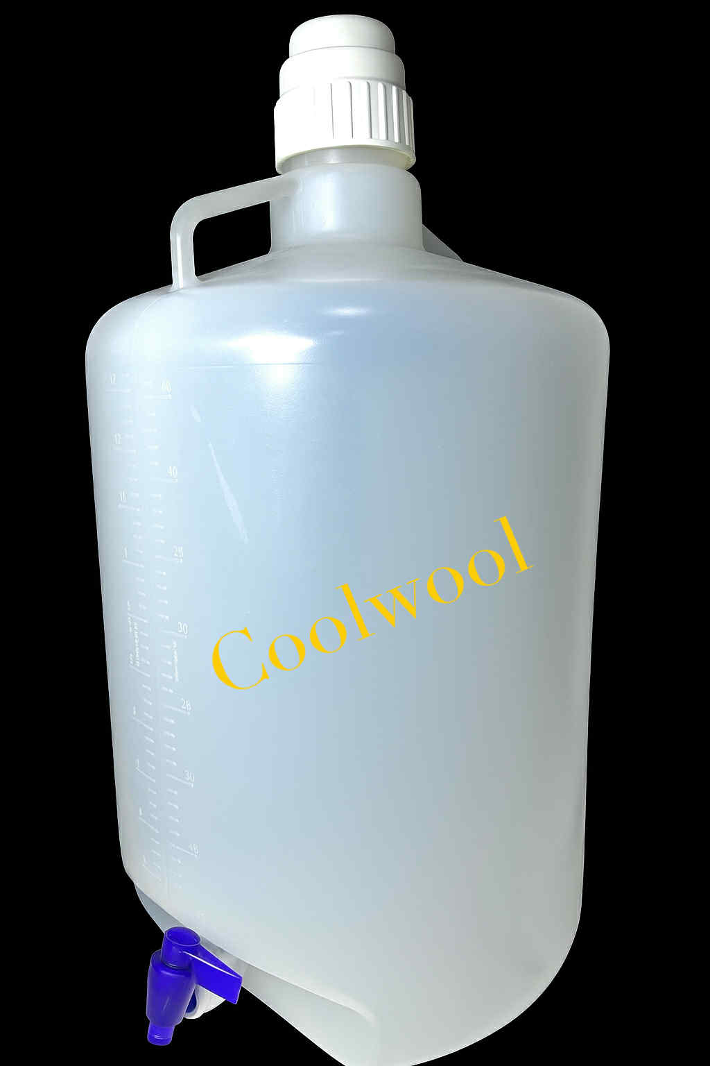 ถังน้ำกลั่น Biosharp Polypropylene carboys, with spigot