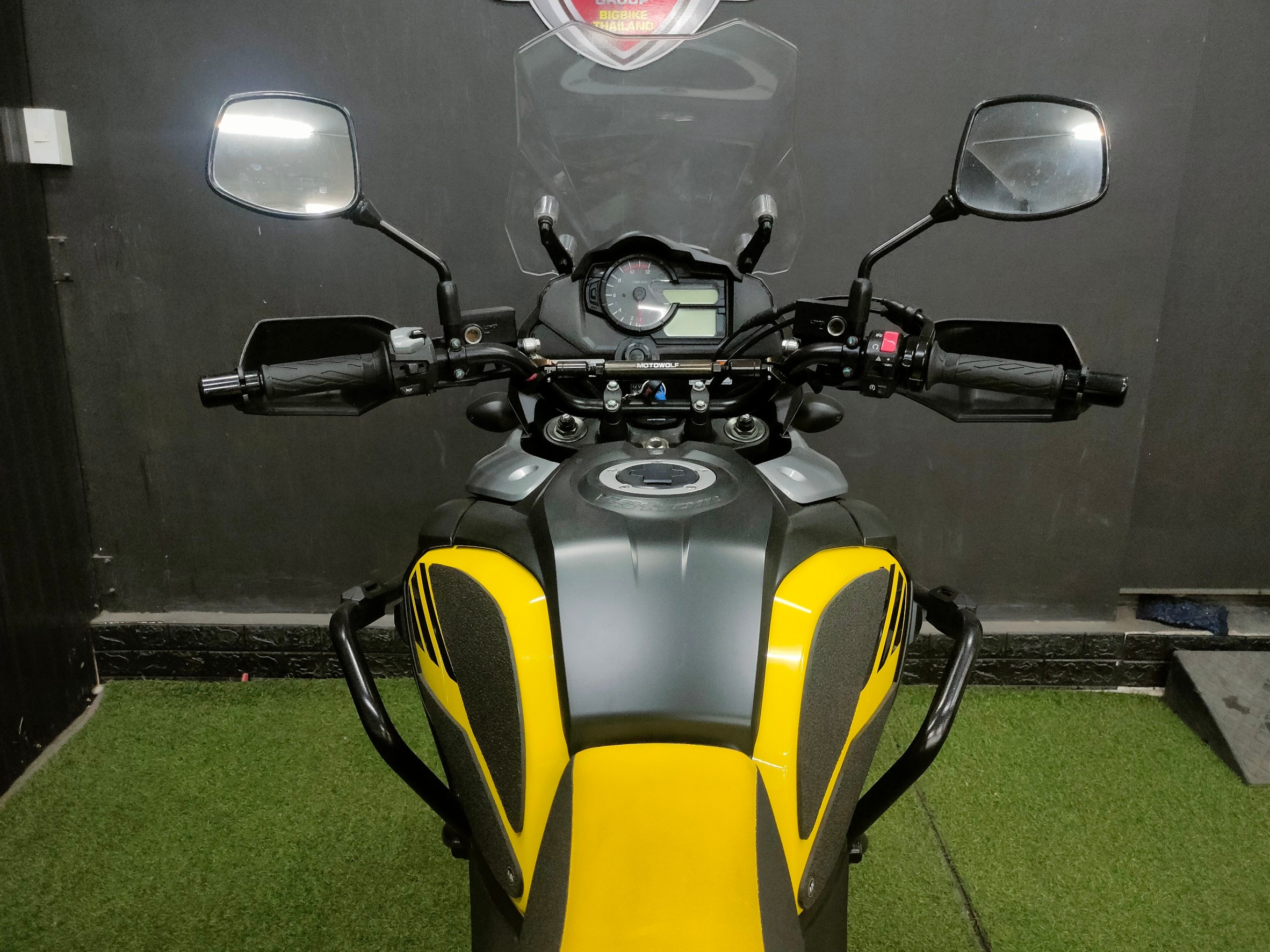 🔥โปรเสื้อยืดคอกลม🔥 ออกรถแค่ 99 บาท เอาใจสาย Touring‼️ #Vstrom1000 abs รถปี 18 มือเดียวพร้อมใช้