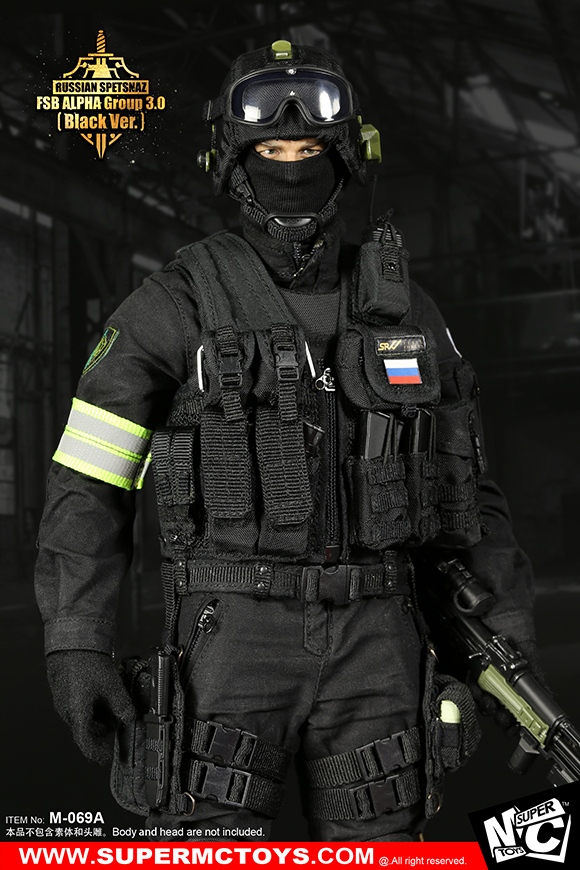 SUPERMCTOYS M-069A / M-69B Russian Spetsnaz - FSB Alfa Group 3.0