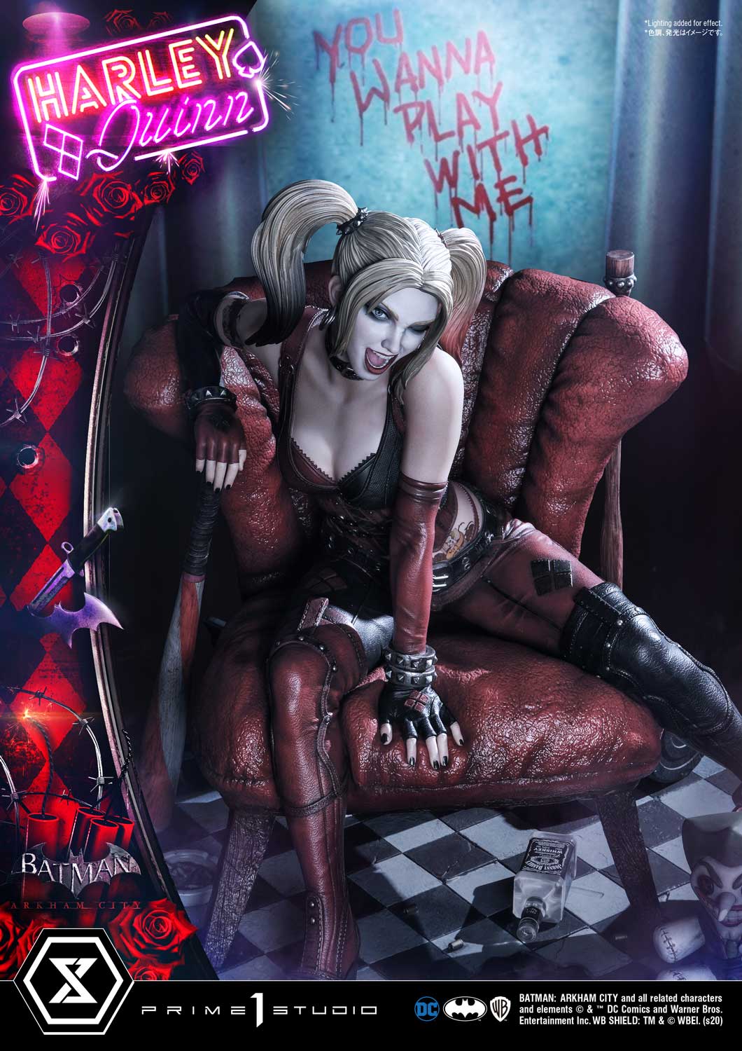 Prime 1 Studio MMDC-47 1/3 Batman: Arkham City - Harley Quinn