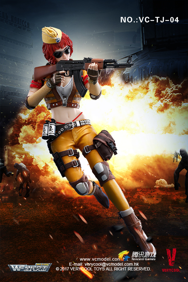 VERYCOOL VC-TJ-04 Wefire Of Tencent Game Fourth Bomb: Female Mercenary - Heart King