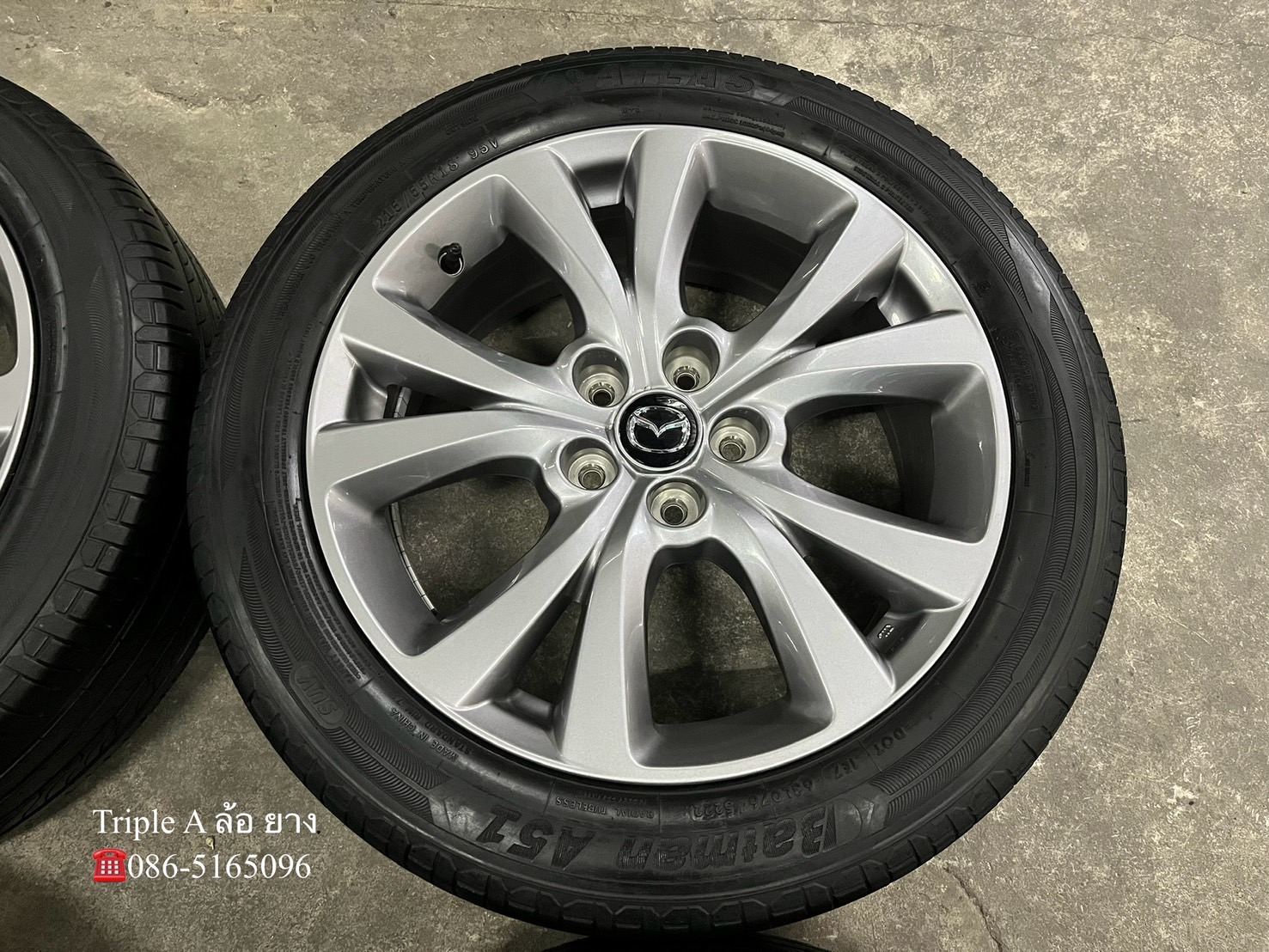 ✨ล้อแม็ก✨Mazda CX-30 รุ่นใหม่ล่าสุด ขอบ 18 พร้อมยาง 215-55-18 ATLAS💥ปลายปี 22💥