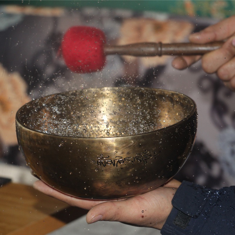 Tibetan Singing Bowl ขันทิเบต(ทองเหลือง) ขนาดใหญ่พิเศษ