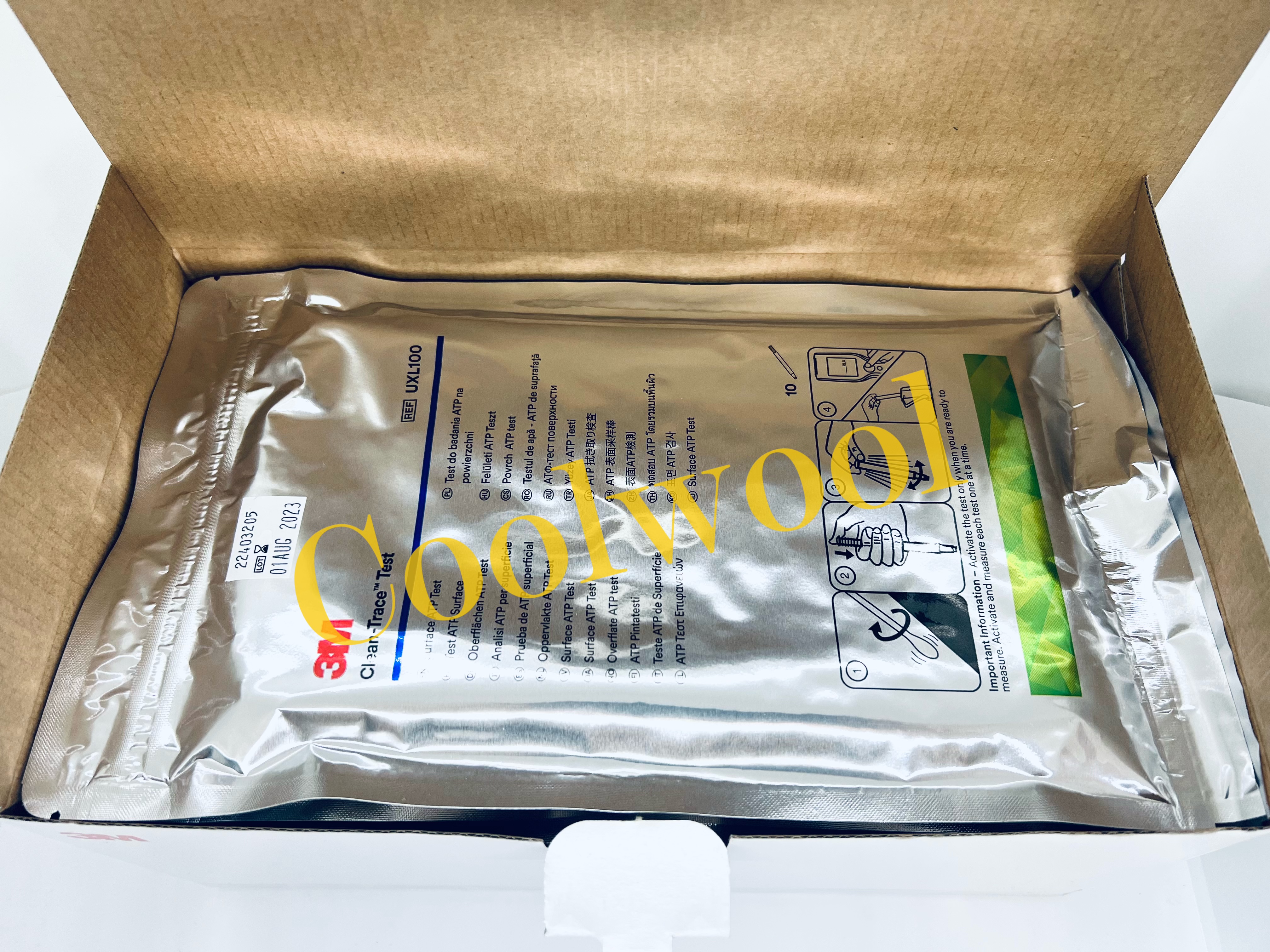 Neogen™ Clean-Trace™ สวอปสำหรับตรวจหา ATP บนพื้นผิว, UXL100, 100 ก้าน/กล่อง