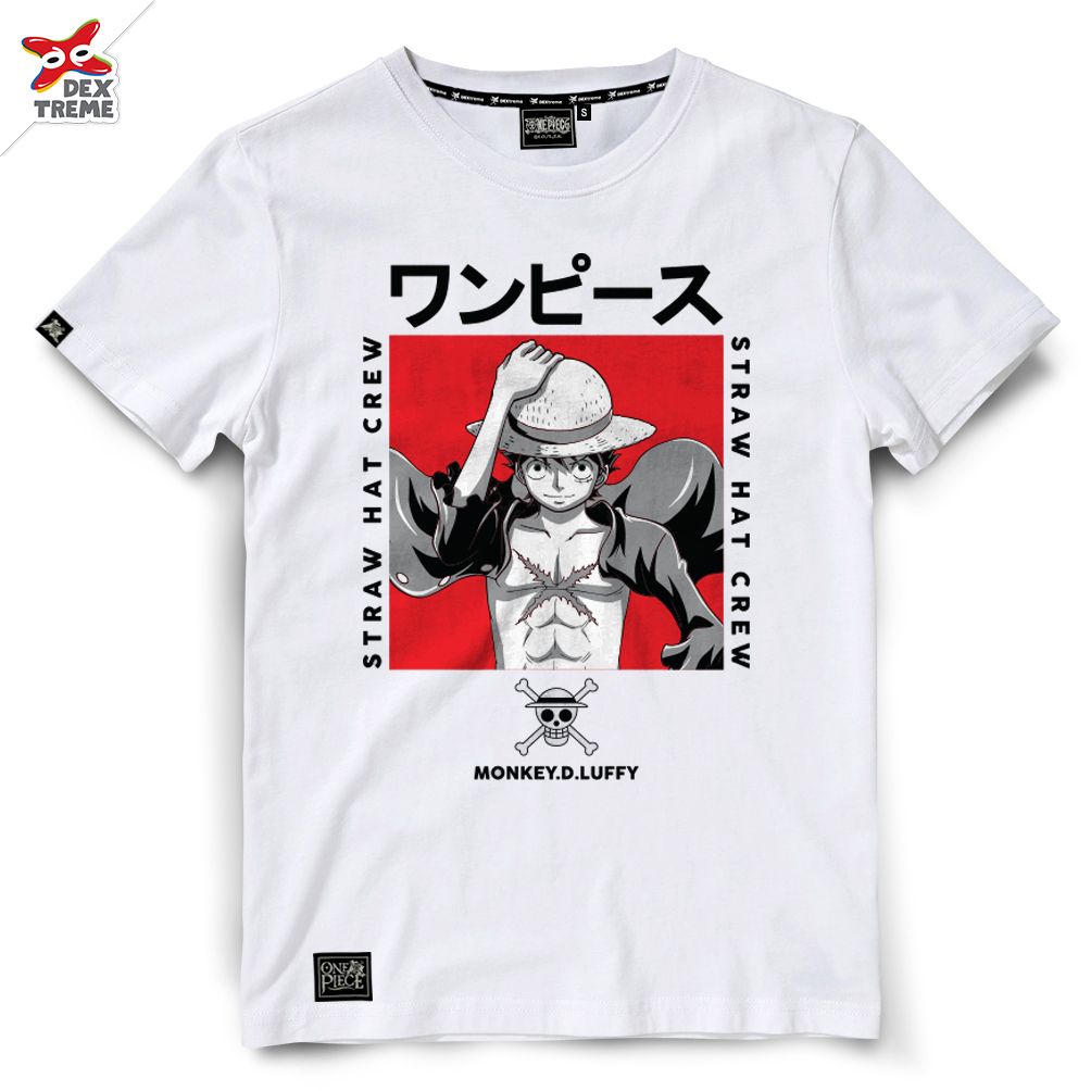 เสื้อยืดการ์ตูนวันพีซ SHC Luffy (T-Shirt One Piece SHC Luffy)