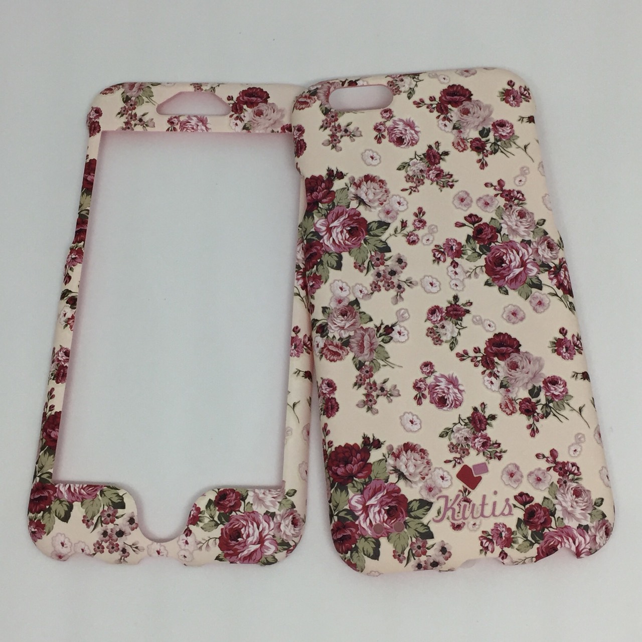 เคสคูทิส (Kutis) ไอโฟน6,6S(ลายดอกไม้new)เรืองแสง มาใหม่
