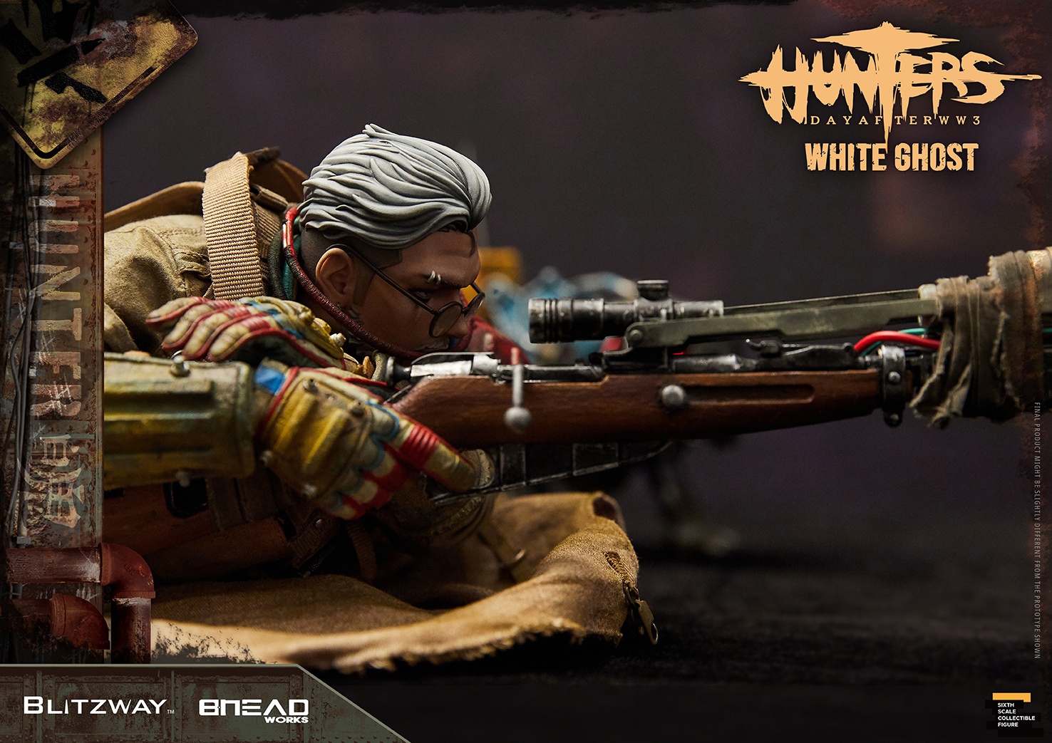 BLITZWAY BW-UMS11801 1/6 Hunters: Day After WW3 - White Ghost