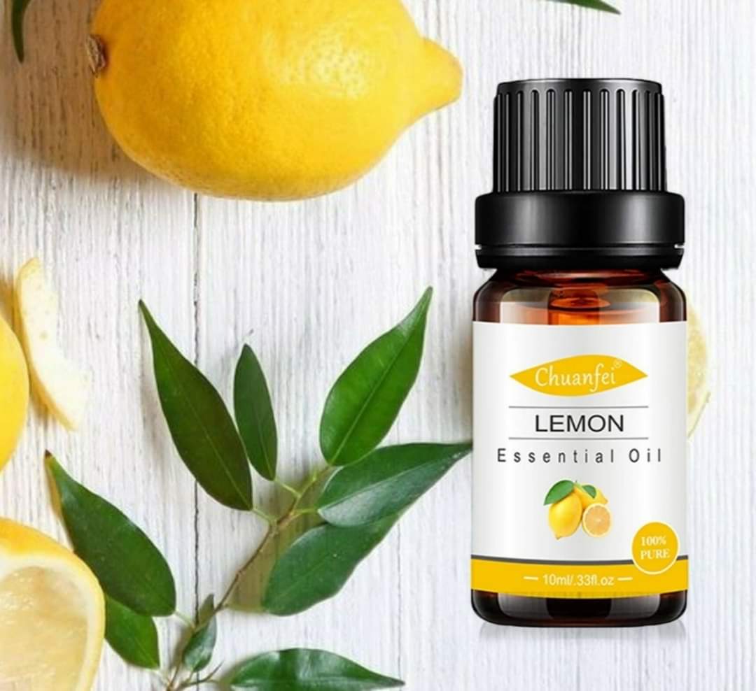 เซรั่ม สกัดจากส้ม แต้มสิว LEMON OIL chuanfei lemon essen tial oil