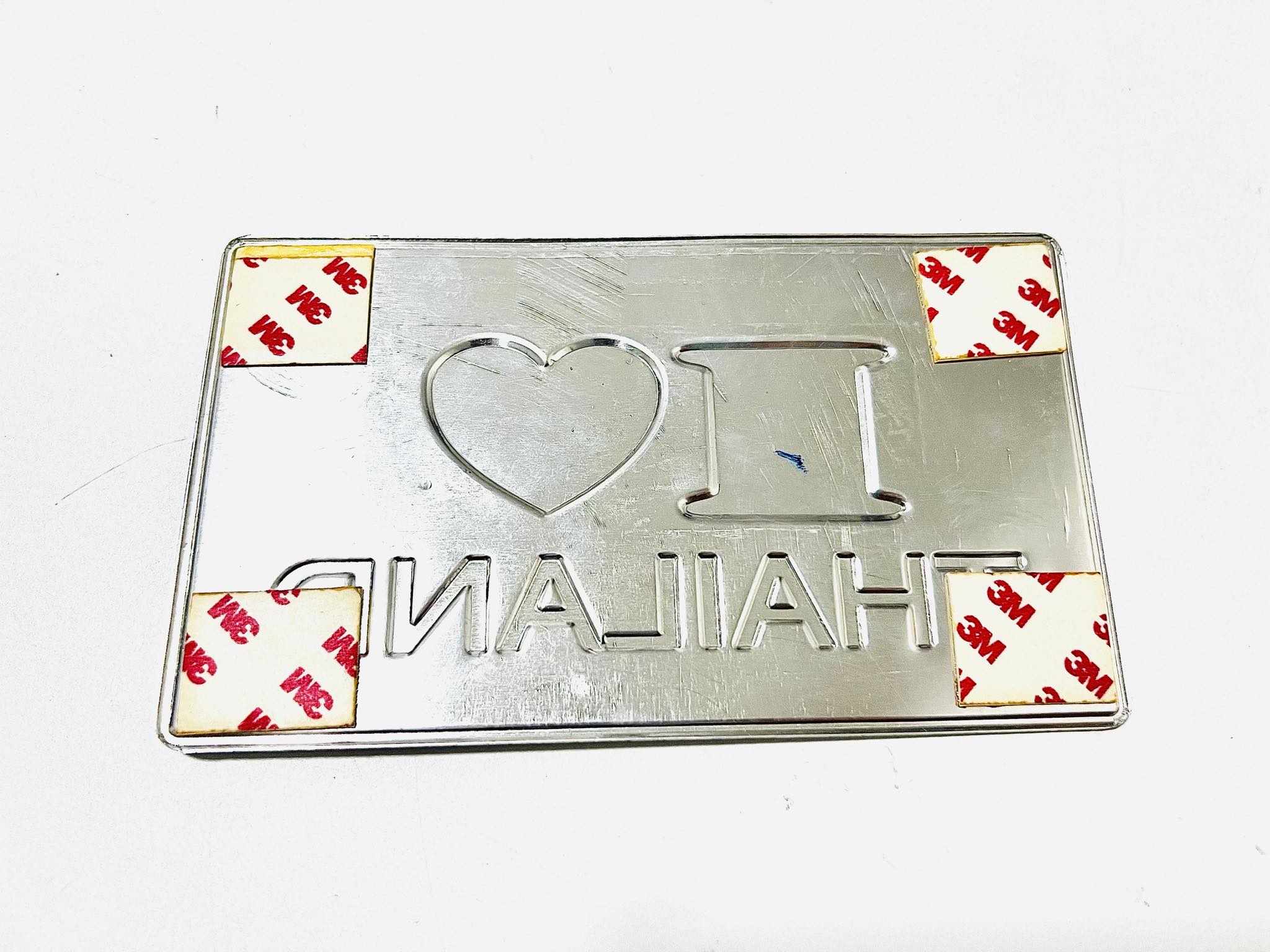 ป้ายทะเบียนญี่ปุ่นขาว มอเตอร์ไซด์ชาลี