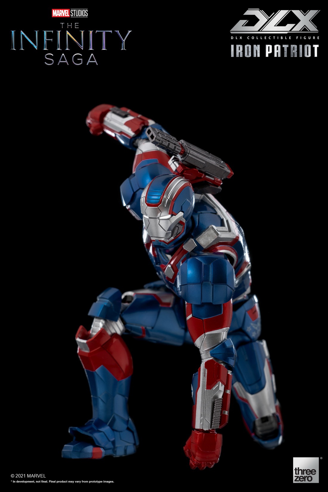 threezero 3Z02570C0 DLX The Infinity Saga - Iron Patriot