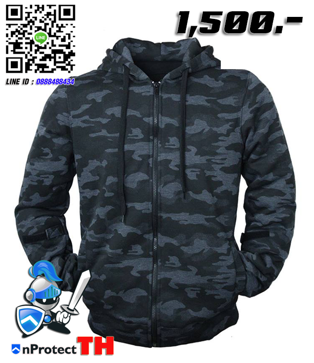 เสื้อฮู้ดการ์ดบิ๊กไบค์ HOOD18