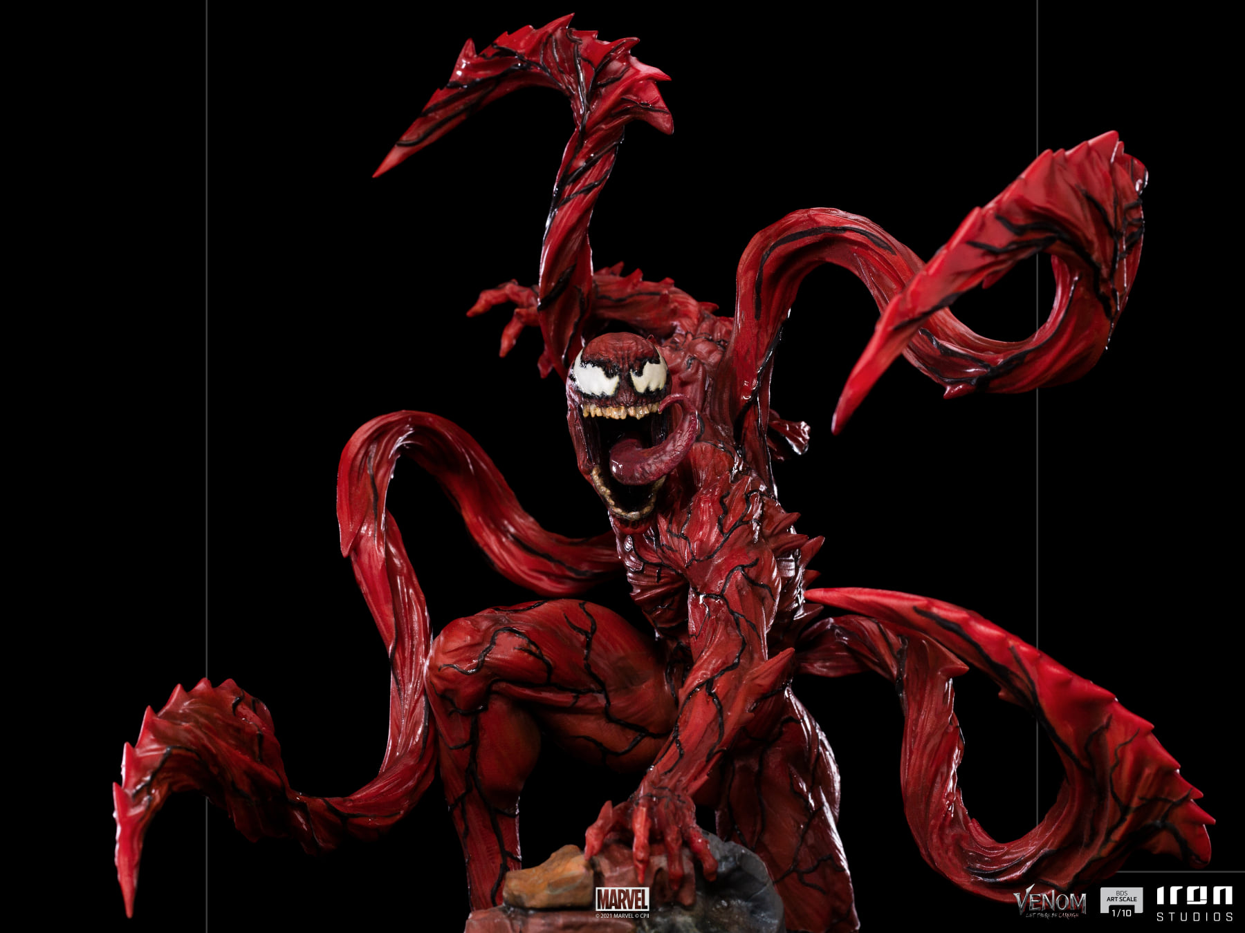 Iron Studios BDS Art Scale 1/10 Venom: Let There Be Carnage - Carnage