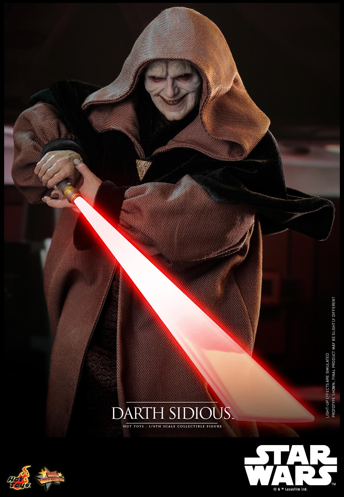 Hot Toys MMS745 Star Wars: Revenge of the Sith - Darth Sidious