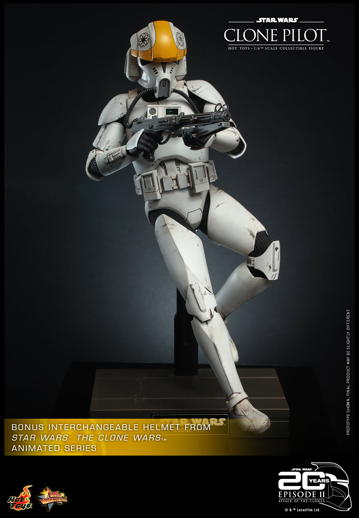 Hot Toys MMS648 1/6 Star Wars Episode II: Attack of the Clones™ - Clone Pilot™