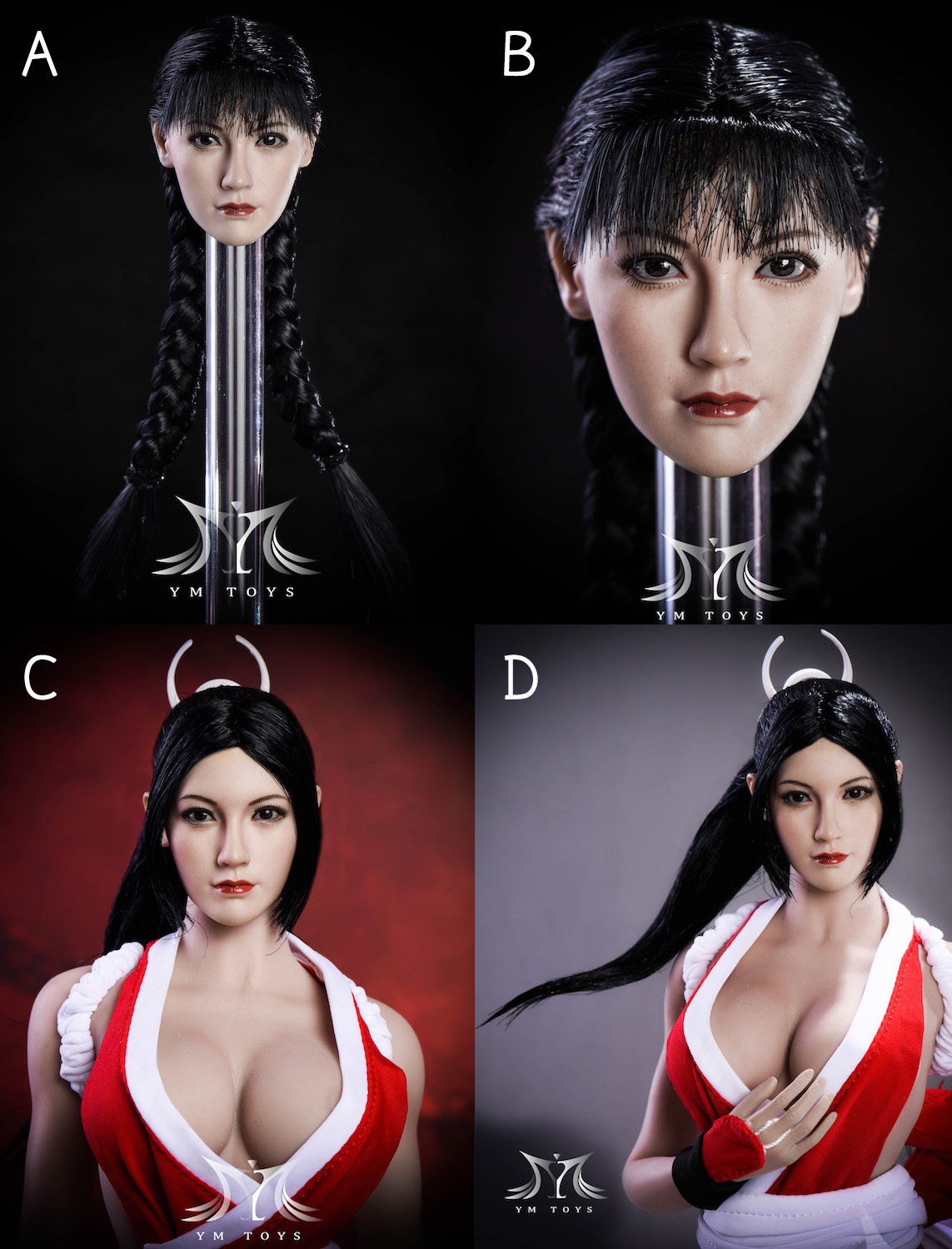 YMTOYS Fang Asian Beauty Headsculpt